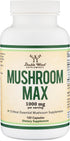 Mushroom Blend Supplement 1,000mg, Top 10 USA Grown Mushrooms (Lion's Mane, Reishi, Cordyceps, More)