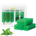 IXO Square-Shaped Aligner Seater Chewies for Invisalign Trays, 5-Pack with Mint Scented Storage Case