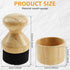 Tcwhniev Cutting Board Oil Wax Applicator with Lid and Ergonomic Handle, Wood Cutting Board Oil Applicator, Versatile