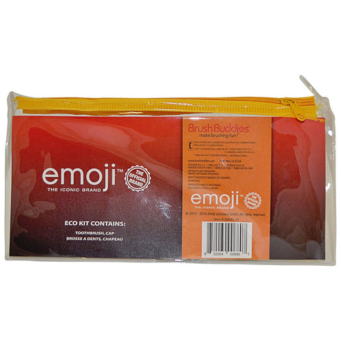 Brush Buddies Emoji Eco Travel Kit for Kids