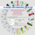 Hyaluronic Aqua Plus Essence Full Face Facial Sheet Mask Combo - 14 Sheets Set