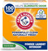 ARM & HAMMER Powder Laundry Detergent, Free of Perfume and Dyes, 100