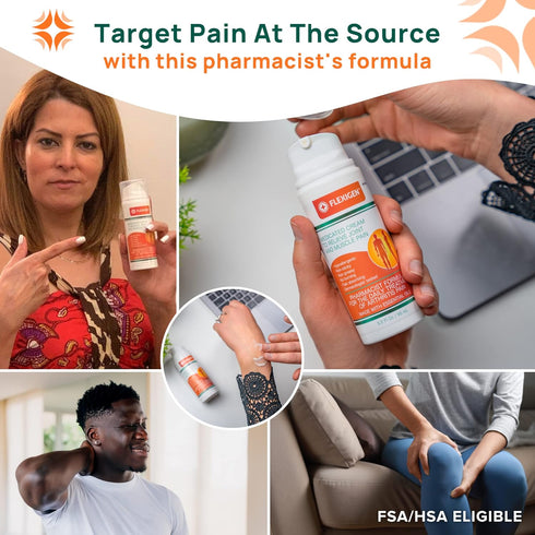 Pain Relieving Lotion - 3.2 oz Spray Pump - Frankincense Arthritis Therapy Cream for Joint and Muscle Rub
