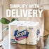 Scott 1000 Toilet Paper, 8 Rolls, 1-Ply Toilet Tissue, Septic-Safe