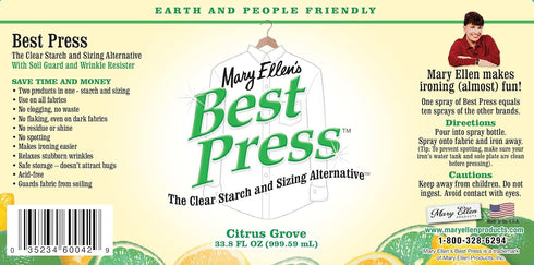 Mary Ellen Products 33.8 Mary Ellen's Best Press Refills Ounces-Citrus