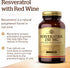 Solgar Resveratrol with Red Wine Extract, 250 mg, 60 Softgels - Non-GMO, Gluten Free, Dairy Free