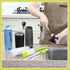 Bottle Cleaning Brush Set, Long Handle Cleaner for Narrow Neck Beer Bottles, Sports Water Bottles, and Kettle Spouts