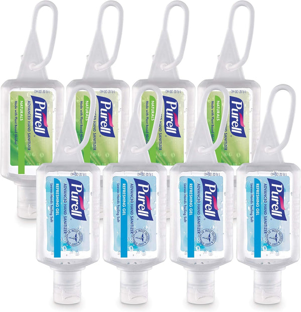 Purell Advanced Hand Sanitizer Variety Pack, Naturals and Refreshing Gel, 1 Fl