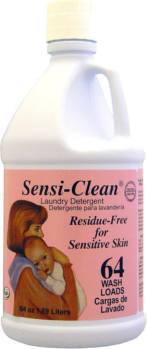 Atsko Sno-Seal Sensi-Clean Laundry Detergent, 2-Quart Bottle, 1 Count (Pack of 1).