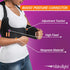 Boost Upper Back Brace - Adjustable Posture Corrector for Pain Relief and Back Support, X-Large Black