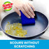 Scotch-Brite Dobie, All-Purpose Cleaning Pads, 3 Count (Pack of 8) | Multicolor Cleaning Pads for Various Surfaces