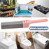 10 Packs Grey Pumice Stone Cleaner with 2 Universal Handles for Cleaning Toilets, Bathrooms, Kitchens, Spas, Pools,