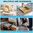 20Pcs Disposable Toothbrushes with Toothpaste and Comb, Travel Kit for Guests, 5 Colors, Individually Wrapped