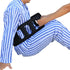 47.2 Inch Non-Slip Transfer Nursing Sling, Safety Patient Lift Board Mobility Aids for Elderly or Patient (Black)