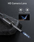 Ear Wax Removal - Wireless WiFi Rechargeable Ear Cleaner, Hassle-Free Instant Removes Ear Wax, 1080P HD Camera Lens & 8 Pcs Ear Set - Ear Cleaning Kit with 6 Ear Pick(Black)