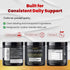 VEGATOT Testo Support - Boost Performance with Tongkat Ali, Panax Ginseng, Maca Root, Ashwagandha, Tribulus - Energy