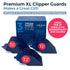Premium XL Clipper Guards Set, Extra Strong 1.75" (#14), 1.5" (#12), 1.25" (#10) Large Guide Comb for Wahl Clippers