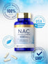 Carlyle NAC Supplement N-Acetyl Cysteine | 1000 mg | 80 Capsules | Vegetarian, Non-GMO & Gluten Free with Selenium
