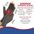 2 Pairs Arthritis Compression Gloves for Women & Men - Fingerless Gloves for Carpal Tunnel Pain Relief and Daily Work