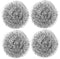 4pcs Kitchen Cleaning Ball - Kitchen Spiral Scrubbers, Stainless Steel Wool Scouring Pad Dish Brush