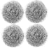 4pcs Kitchen Cleaning Ball - Kitchen Spiral Scrubbers, Stainless Steel Wool Scouring Pad Dish Brush
