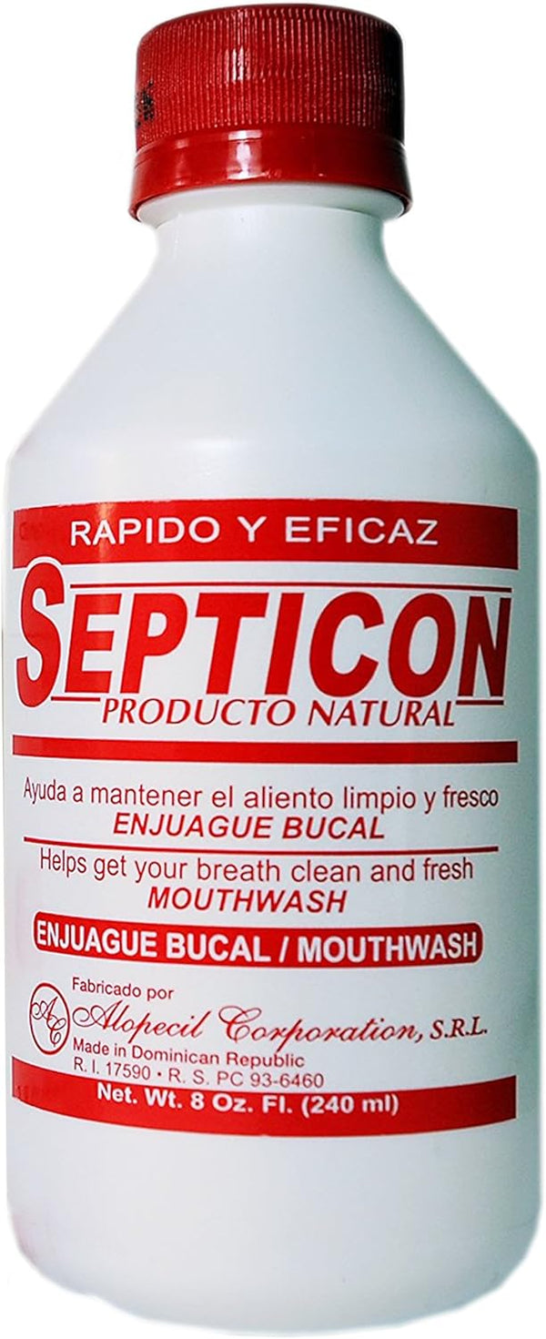 Mouthwash Breath and Fresh Cleaning Enjuague Bucal, 8oz