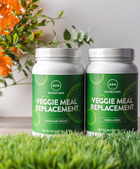 MRM Nutrition Veggie Meal Replacement Protein | Vanilla Bean Flavored | 28 Servings