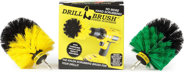 Kitchen Accessories - Pots and Pans Set, Spin Brush Kit, Grout Cleaner, Cleaning Supplies for Bathroom and Soap Scum