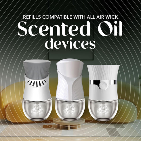 Air Wick Scented Oil Refill, Sweet Vanilla & Shea Butter, 5 ct, Vibrant