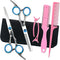 LIGICKY Professional Hair Cutting Scissors Kits for Kids Haircuts, Thinning Bang Hair Shears for Salon/Home