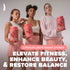 Birdman Fitmingo Vegan Protein Powder for Women - 23g Plant Based Blueberry Protein with Inositol and Collagen Boosters