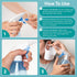 Medi Grade Ear Cleaning Kit Including Ear Cleaner Bottle, Basin with Quad-Stream tip - Earwax Removal Kit for Enhanced