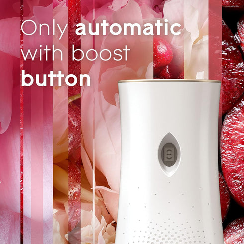 Glade Automatic Spray Refill, Air Freshener for Home, Blooming Peony & Cherry, 6.2 Oz