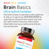 Brain Basics Ultra Iodine Complex Supplement - Thyroid Support, 90 Tablets, Iodine and Potassium Iodide