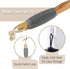 Slick Loofah with Long Handle - Back Scrubber and Shower Supplies for Bathing