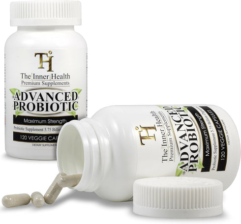 PROBIOTIC Supplement 5.75 Billion Organisms - Bacillus Subtilis, Bifidobacterium Longum, 120 Caps