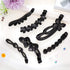 WILLBOND 8 Pieces Banana Clip Hair Clincher, Classic Ponytail Holder Maker Clips, Non Slip for Women