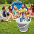 Collapsible Mop Bucket and Ice Bucket, 5L Household Cleaning Silicone Dust Mops Bucket, Portable Bathroom Supplies