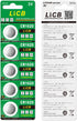 LiCB 20 Pack CR1620 Batteries, Long-Lasting High Capacity 3 Volt CR1620 Lithium Coin & Button Cell for Car Remote & Key