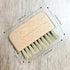 Natural Beech Wood Nail Brush, Non-Slip Hand and Toenail Cleaning Brush for Home and Travel