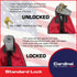 Lock,12 10 2 Inch Large Medicine Bag Includes Pill Box and Removable Clear Bags, Prescription Bottle Organizer, Travel