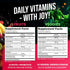 Fruits and Veggies Supplement - High Fiber Supplement for Immunity, Gut & Energy - Super Reds & Super Greens Supplements with Marshmallow Root - 240 Reds and Super Greens Powder Superfood Capsules