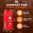 N NOMAD GEAR 64-Piece Waterproof First Aid Kit for Camping, Boating, Hiking Outdoor Emergency Medical Bag with Roll-Top