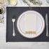 FOCUSLINE 100 Linen Feel Disposable Bathroom Napkins, Soft Absorbent Guest Towels for Parties, Weddings, Gold, 12" x 17"