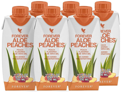 Forever Living - Forever Aloe Peaches - Supports Digestion, Immune System, Energy