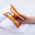 Thick Hair Super Large Clips, Crystal Plastic Claw Clamps Hairgrips Accessories for Women, 2 Pack