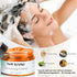 Orange Hair Dye Wax Temporary Color Pomade 4.23 oz, Natural Instant Hair Styling Clay for Halloween, Cosplay, Party