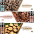 Woody Essential Oils Set - Men Scents Fragrance Oil Aromatherapy Kit for Diffuser (6x10ML)