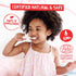 Jack N' Jill Tooth Buddy Combo Pack: Toddler Toothbrush & Strawberry Toothpaste Kit - Organic Fruit Flavor