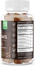 Gummies Immunity Gummy 50 Count SUKU Vitamins - Super Mushroom -Reishi Chaga, Turkey Tail & Lions Mane Blend for - Easy